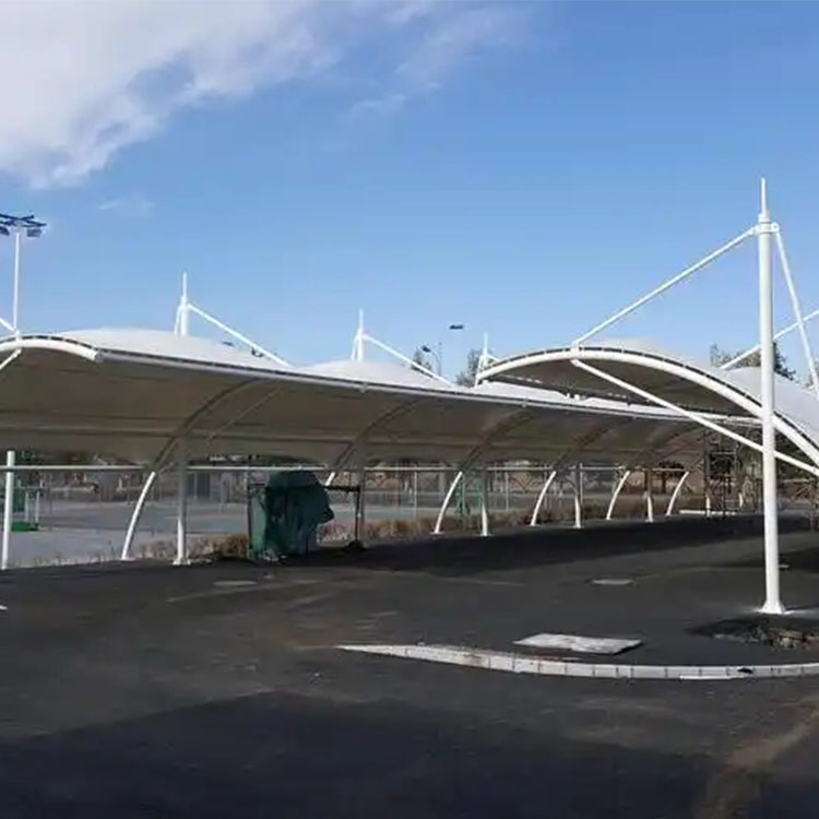 阿克苏膜结构电动车棚
