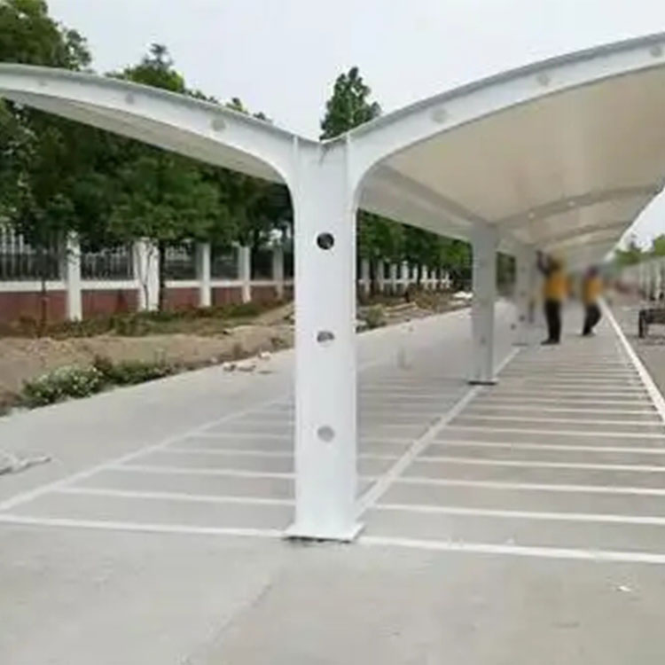 阿克苏膜结构电动车棚