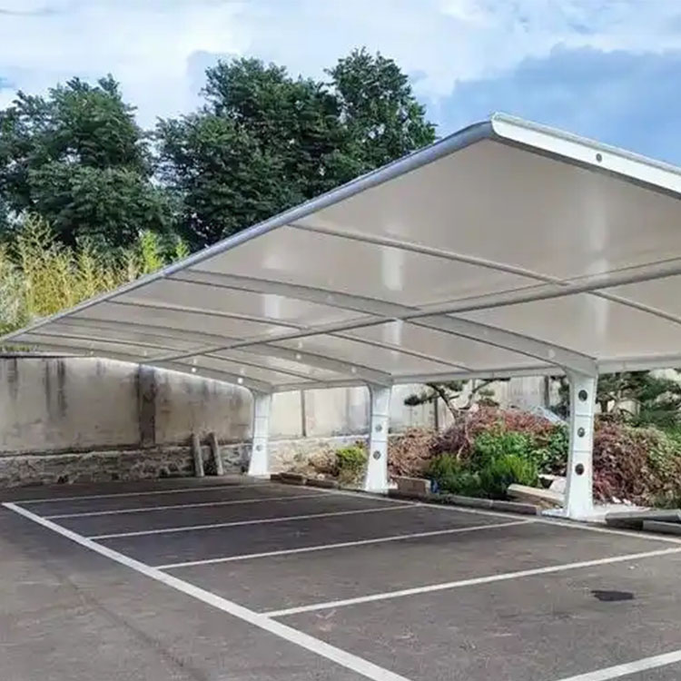 阿克苏膜结构汽车棚