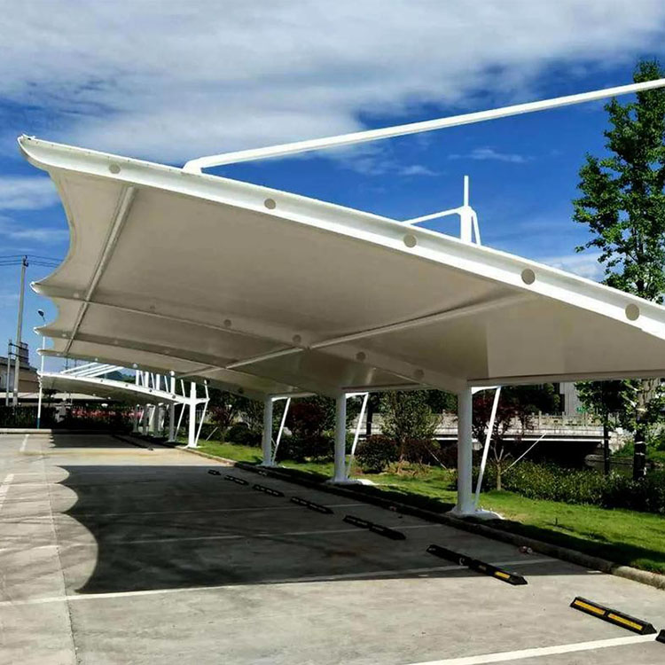 阿克苏膜结构汽车棚