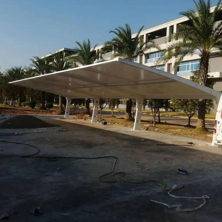 阿克苏膜结构汽车棚